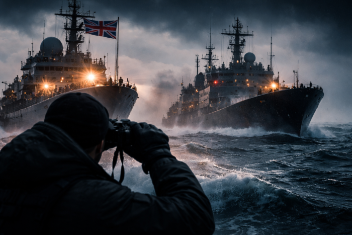 Marea Britanie a interceptat o navă rusească din flota-fantomă Marea Britanie a interceptat o navă rusească din flota-fantomă