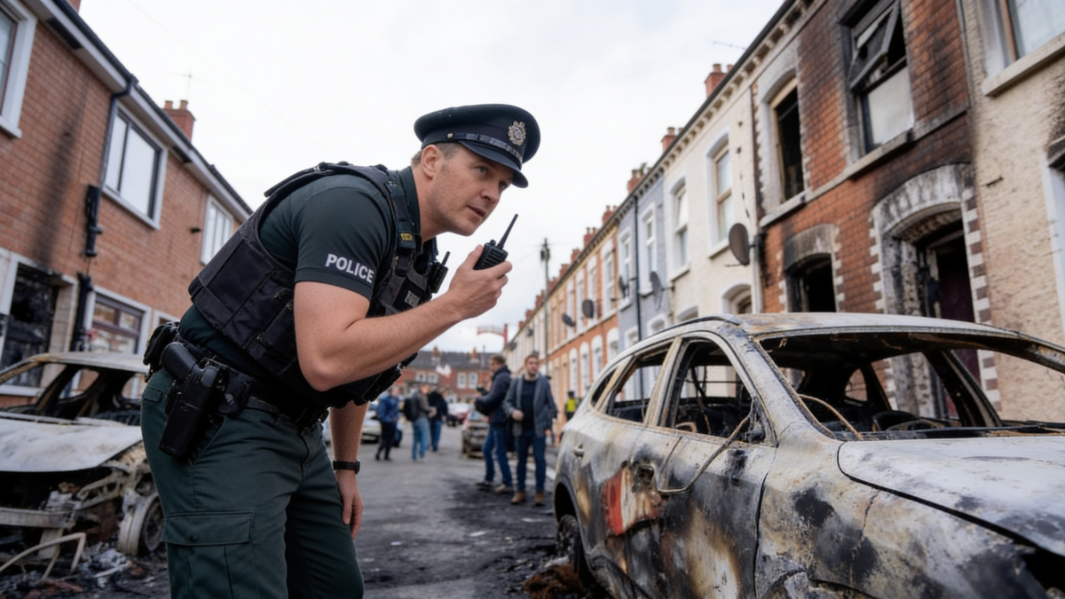 Belfast, sub violențe anti-imigranți. Românii au cerut asistență MAE după atacuri asupra caselor și mașinilor Belfast, sub violențe anti-imigranți. Românii au cerut asistență MAE după atacuri asupra caselor și mașinilor