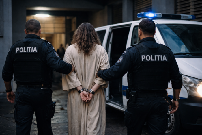 Un bărbat din Cluj, autoproclamat „singurul Hristos”, a fost arestat pentru viol și agresiune sexuală