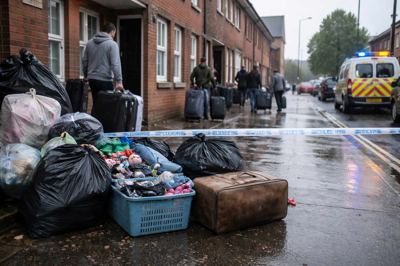 60 de familii de români au plecat din locuințe după atacurile din Belfast. Cum s-a ajuns aici
