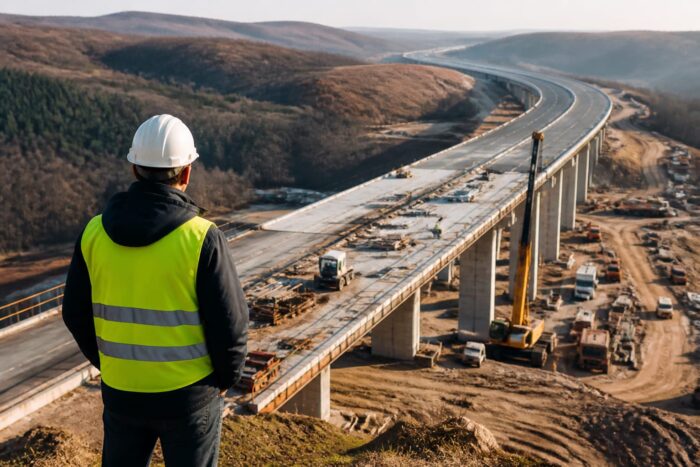 65% stadiu fizic pe lotul Margina-Holdea din A1. Ultimii 9,13 kilometri pot deschide legătura Sibiu-Nădlac în 2027