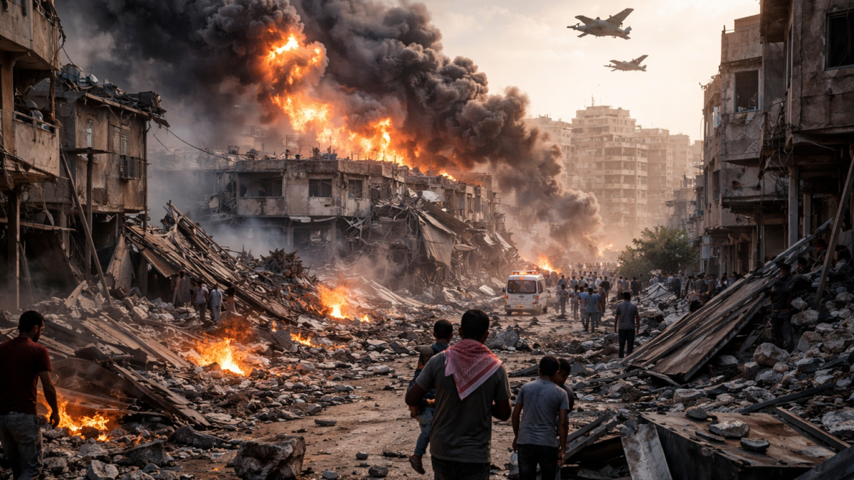 Loviturile Israelului în toată Fâșia Gaza ridică riscul de escaladare. Ce este în joc pentru civili