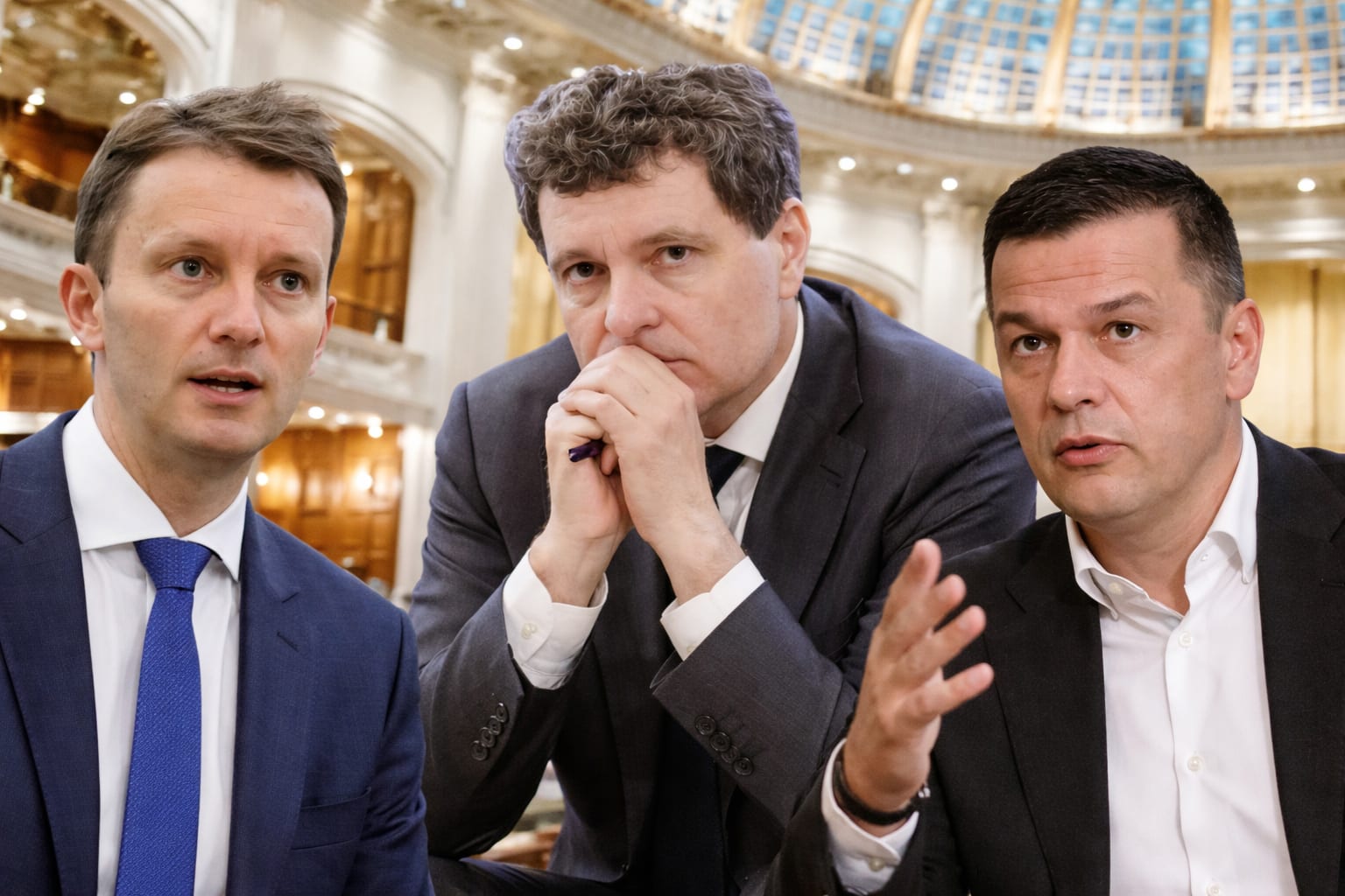 Sorin Grindeanu și Siegfried Mureșan nu adună încă o majoritate.