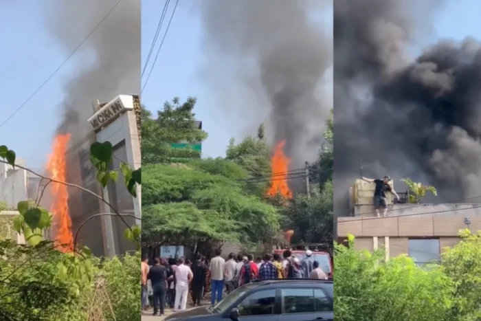 incendiu New Delhi