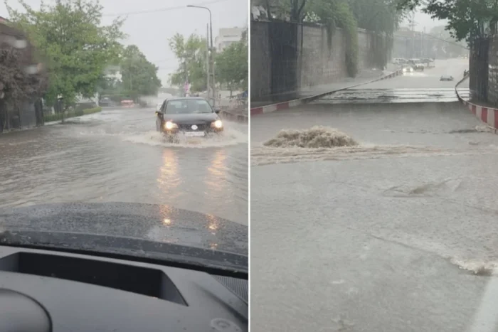 Peste 80 de gospodării izolate după alunecări de teren în Prahova. Zece județe afectate de ploile abundente. inundații județe