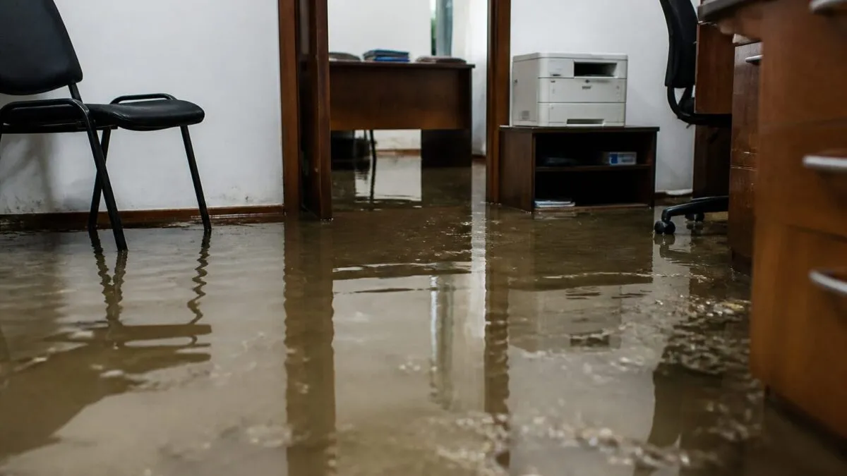 Furtunile au inundat sedii ale Poliției și un spital din Sibiu, după ploi de peste 30 l/mp