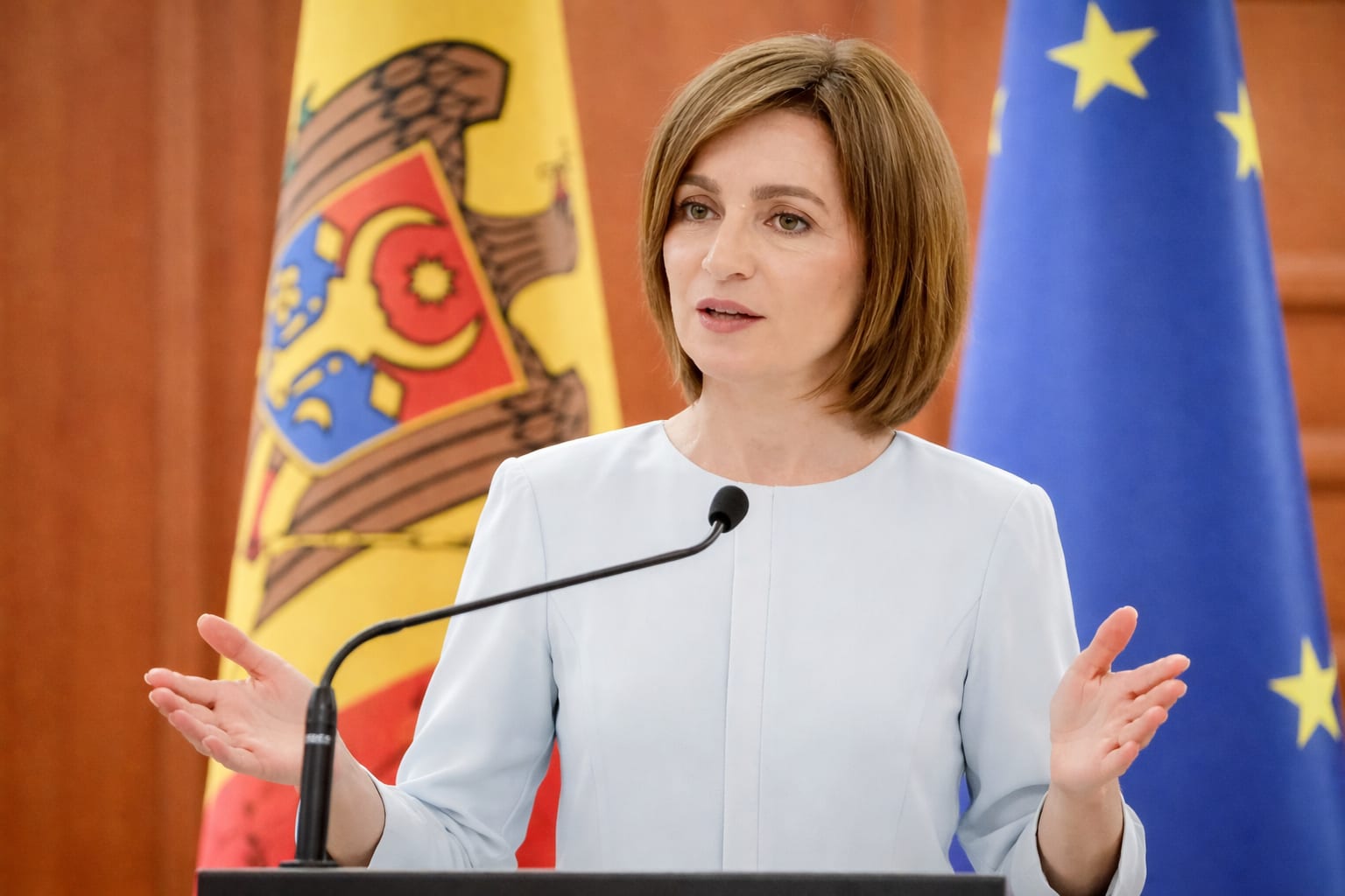 Maia Sandu cere din nou României să rezolve cozile de la graniță.