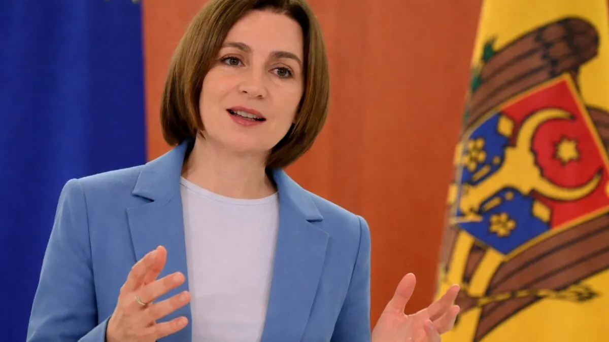 Maia Sandu spune că inițiativa Dianei Șoșoacă discreditează unirea și ajută propaganda rusă