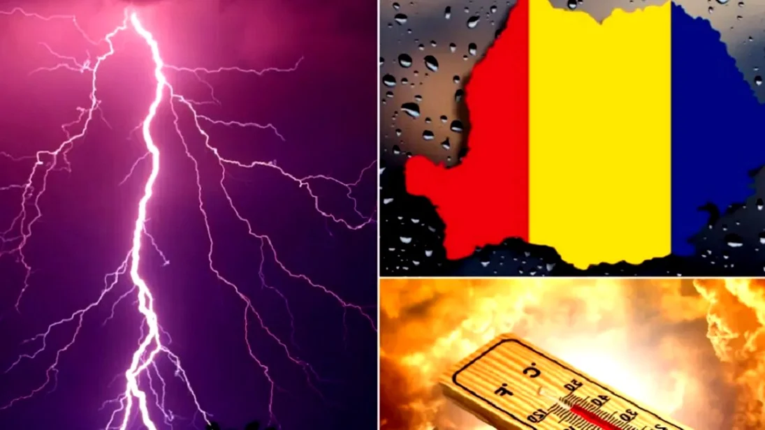 Români la început de vară. Unde lovesc furtunile și unde se ating 30 de grade