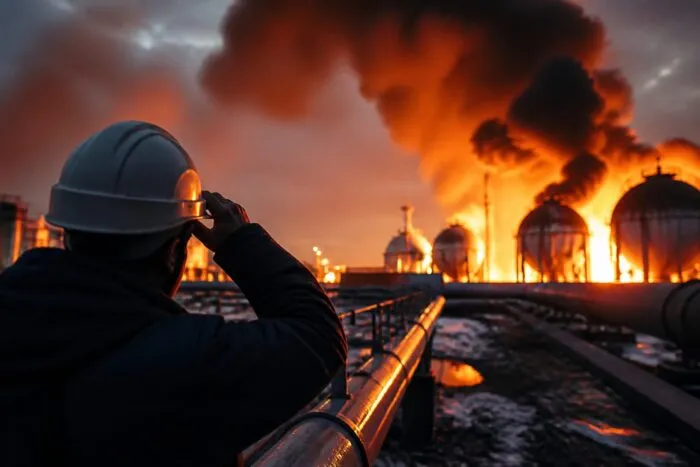 Moscova, lovită la infrastructura energetică după atacul cu drone. Cum ajunge efectul de la rafinărie până la pompă