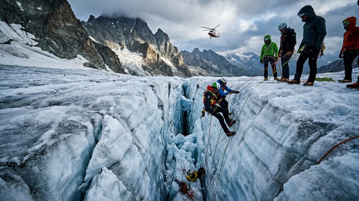 alpiniști români Gran Paradiso, Doi alpiniști români au murit în masivul Gran Paradiso din Italia, după o cădere de 20 de