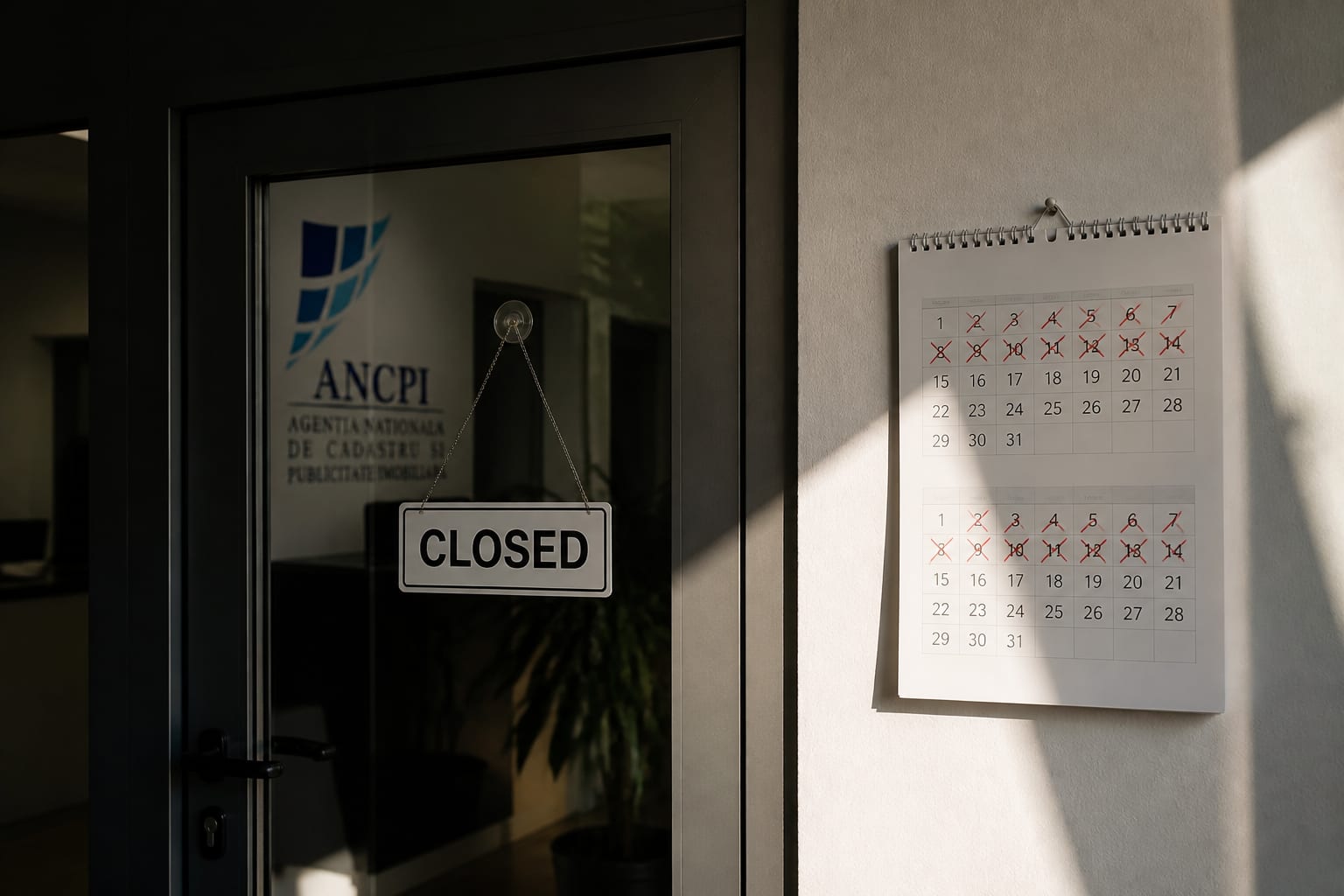 ANCPI reia activitatea săptămâna viitoare, după 2 săptămâni de blocaj