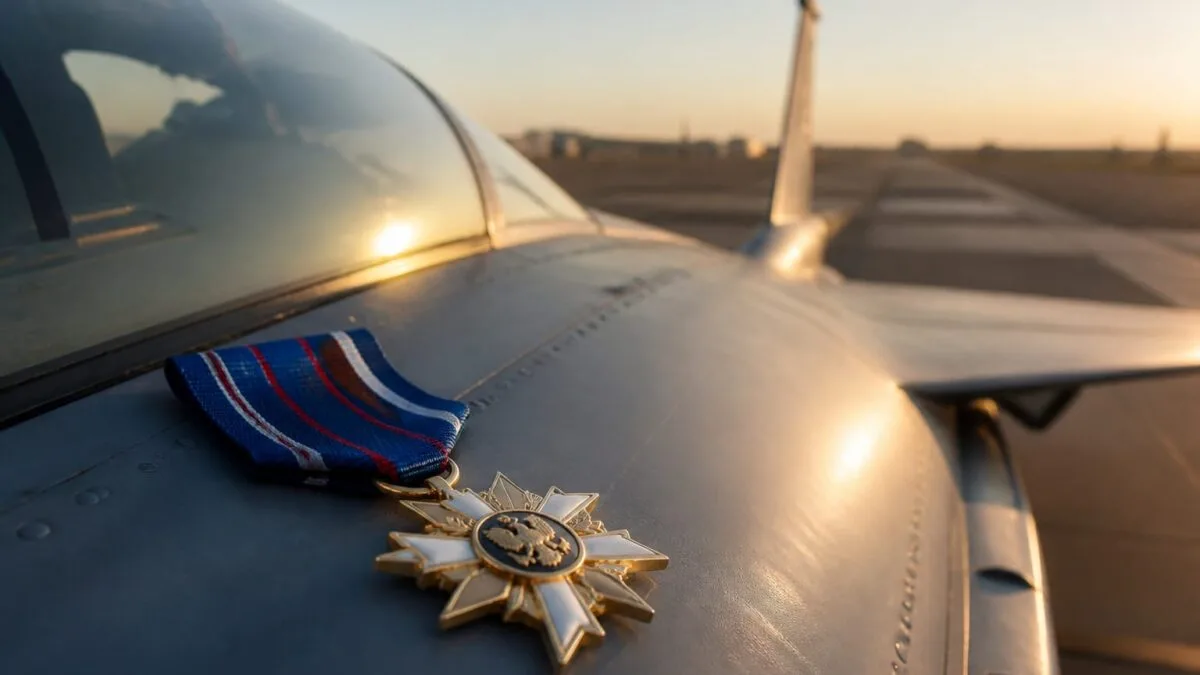 decorare pilot F-16, Generalul Dorin Toma cere decorarea pilotului român care a doborât două drone cu F-16