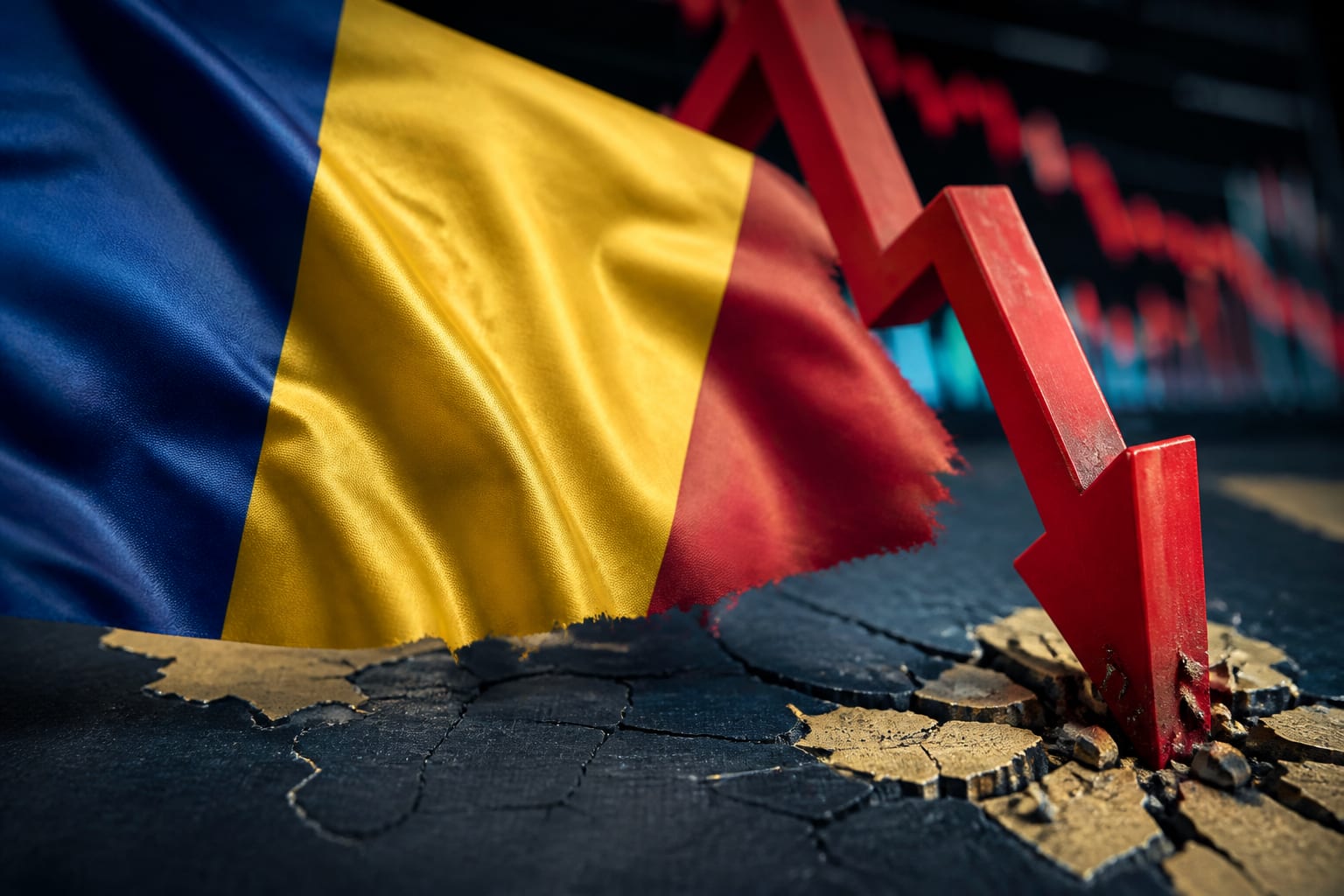 Economia României a intrat pe minus, o contracție de 1,2% în 2026