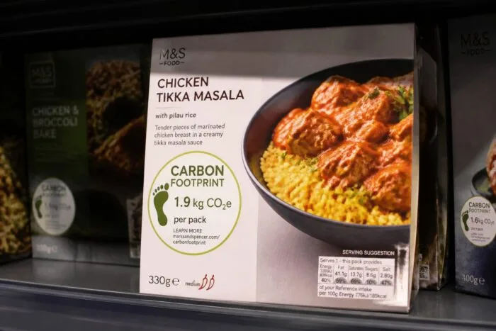 etichetarea carbonului Marea Britanie, Marea Britanie ar putea tăia 4,7% din emisii prin etichetarea carbonului și taxe