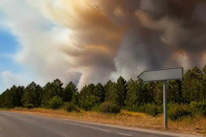 evacuare Bordeaux, Incendiile de vegetație amenință Bordeaux cu o evacuare masivă