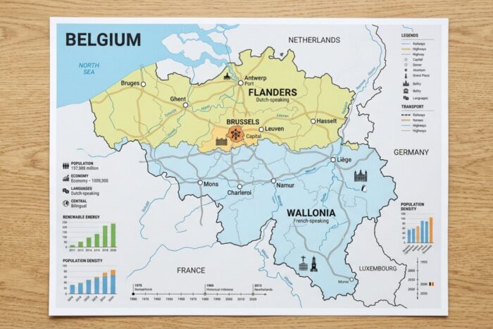 Ce limbă se vorbește în Belgia ghidul comunităților lingvistice
