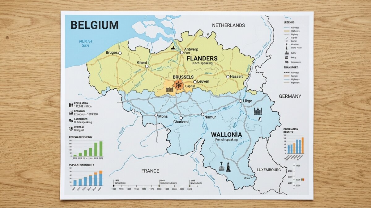 Ce limbă se vorbește în Belgia ghidul comunităților lingvistice