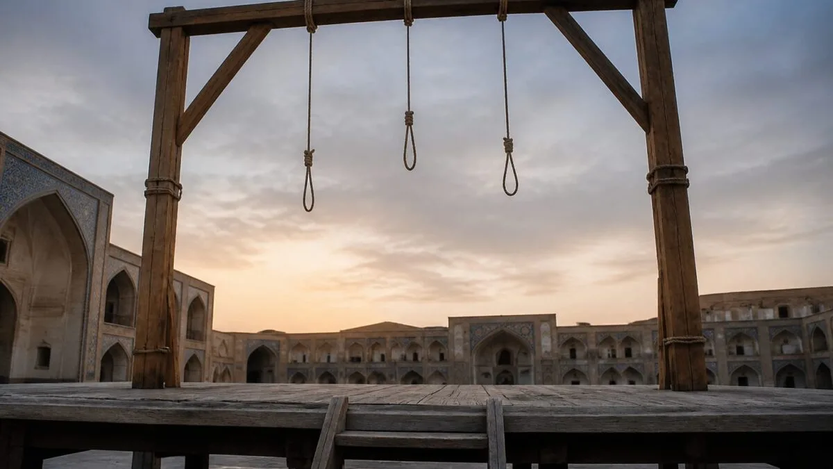 execuții Iran Isfahan, Iranul a executat public alți doi protestatari la Isfahan, bilanțul ajungând la patru