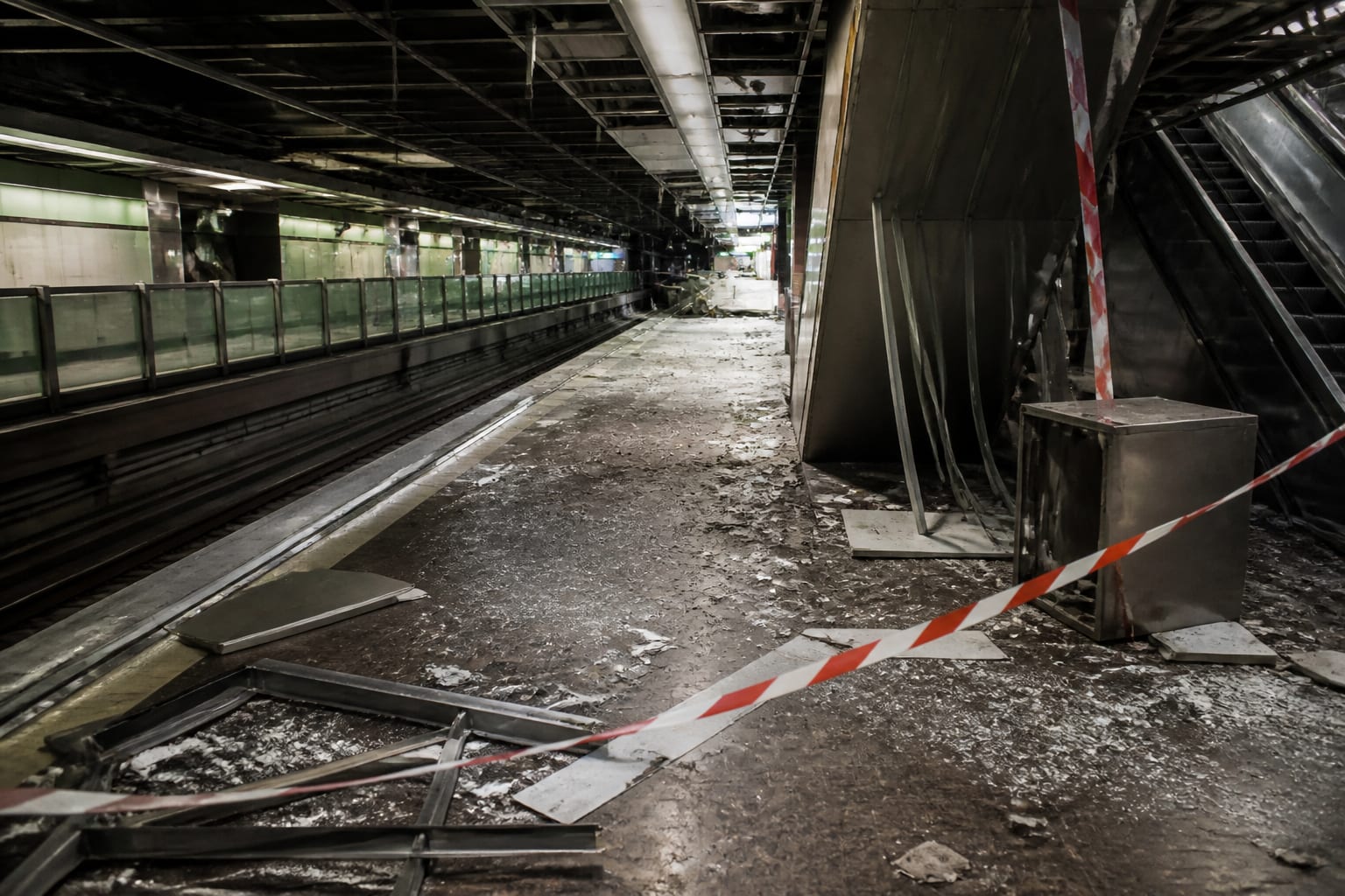 Opt muncitori răniți la metroul din Barcelona, doi în stare gravă