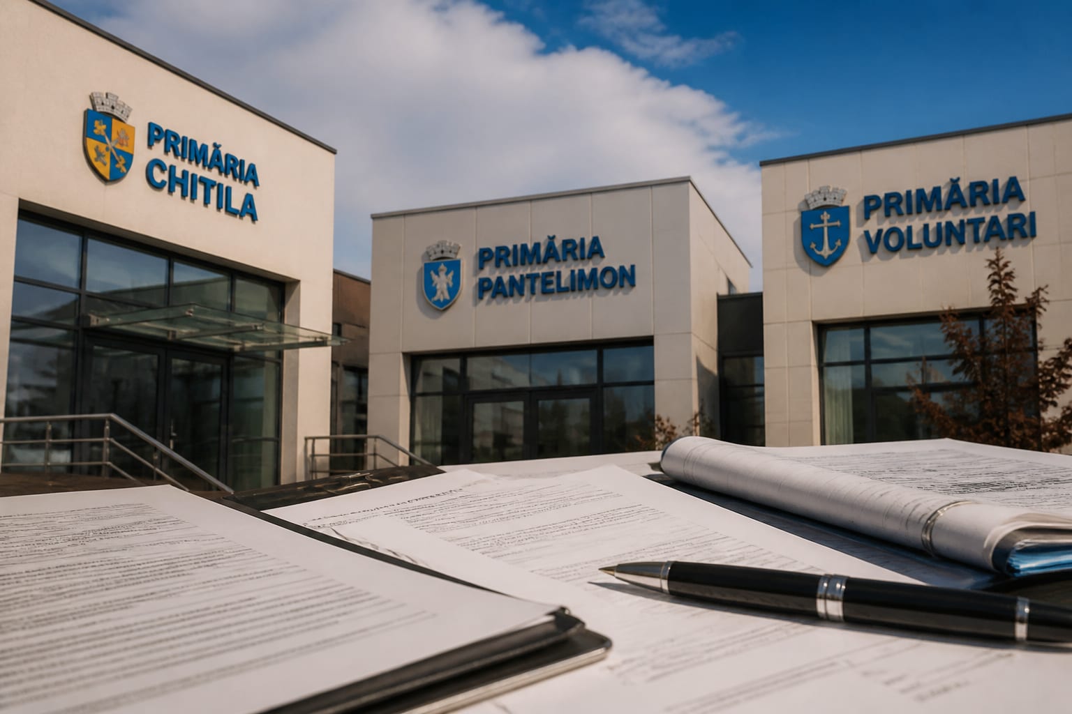 Primarii din Ilfov, de la Chitila, Pantelimon și Voluntari, au legături cu firme ce iau milioane de euro