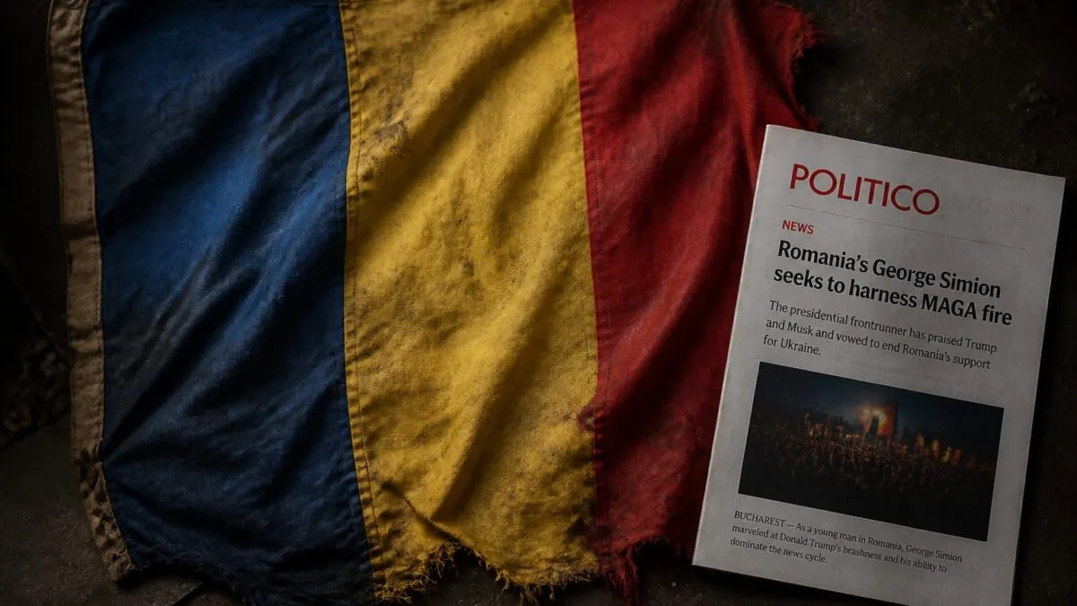 George Simion Politico, Politico îl numește pe George Simion moștenitorul lui Orban și purtătorul de stindard al MAGA în