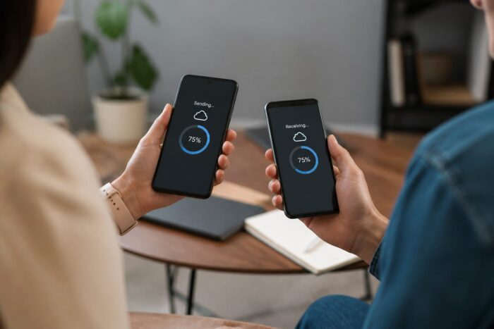 Ghid pas cu pas pentru transfer date de pe un telefon pe altul