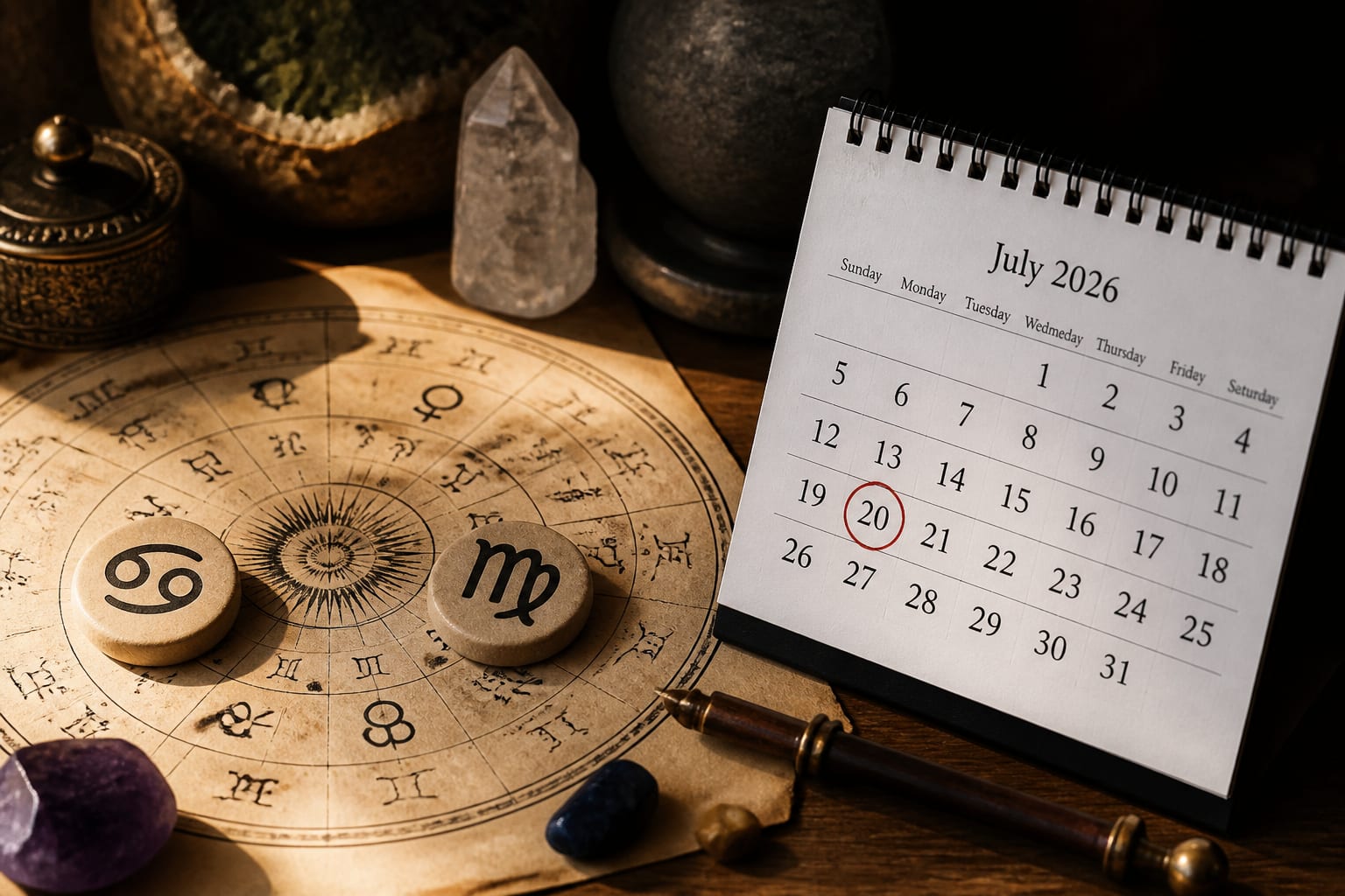 Horoscop 20 iulie 2026. Rac și Fecioară pun ordine în ziua de luni