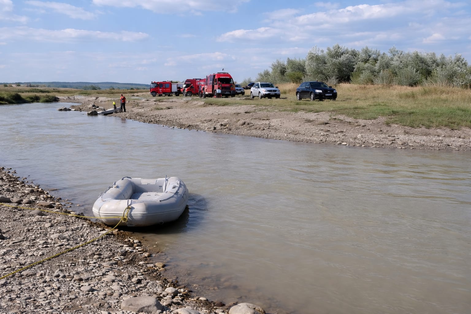 Doi frați de 12 și 15 ani au murit înecați în râul Moldova, încercând să-și salveze sora de 6 ani