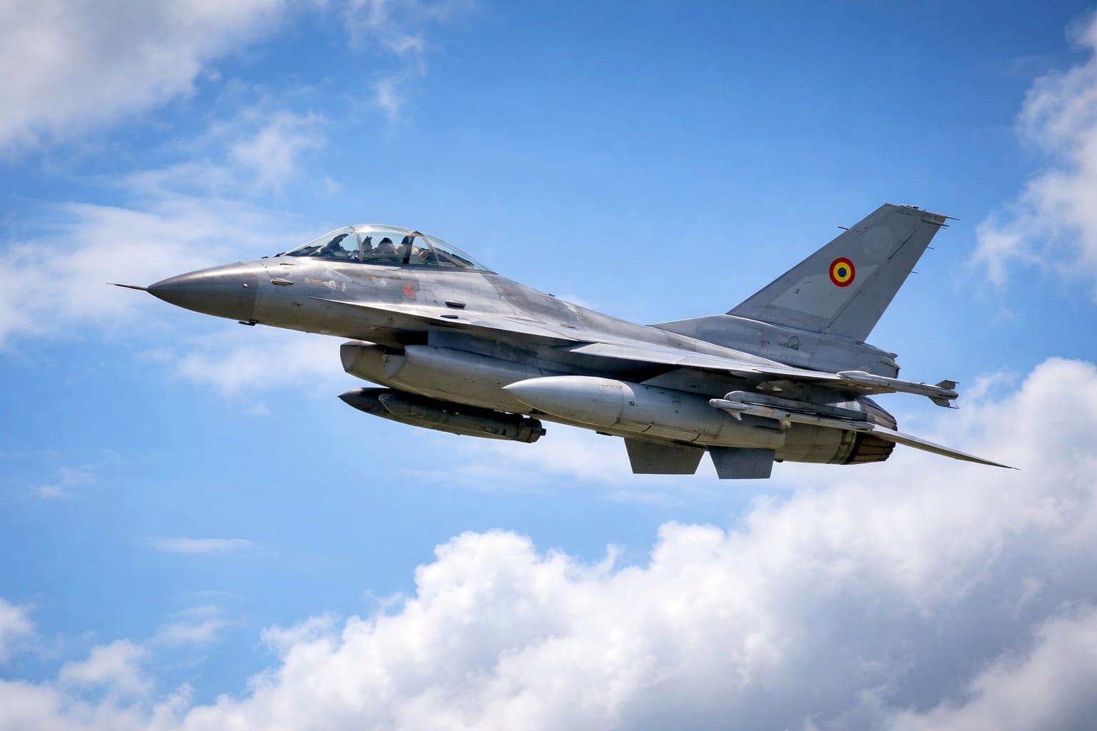 interceptare dronă F-16 România, imagine 2
