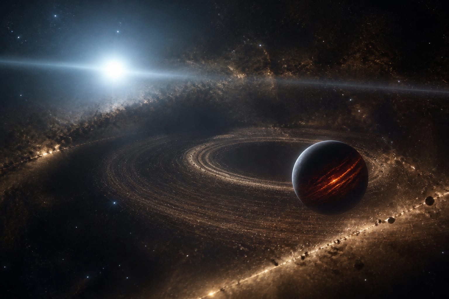 James Webb a găsit a treia planetă gigantică în Beta Pictoris