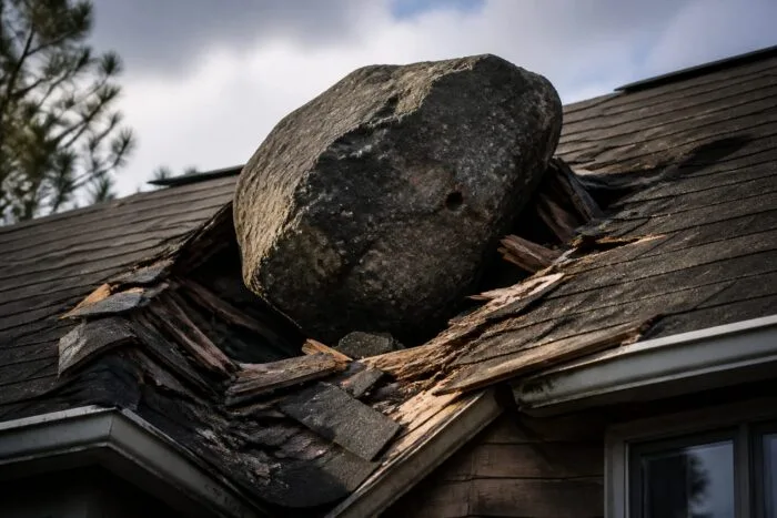 Un meteorit de 50 de kilograme a căzut pe o casă în New Jersey