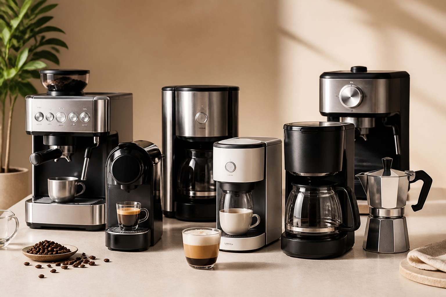 7 espressoare și cafetiere pentru cafeaua ta perfectă