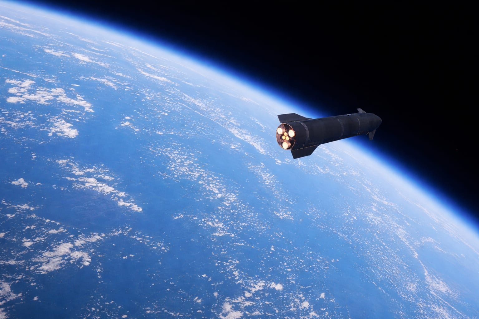 SpaceX a amerizat o navă Starship intactă, o premieră după 13 teste