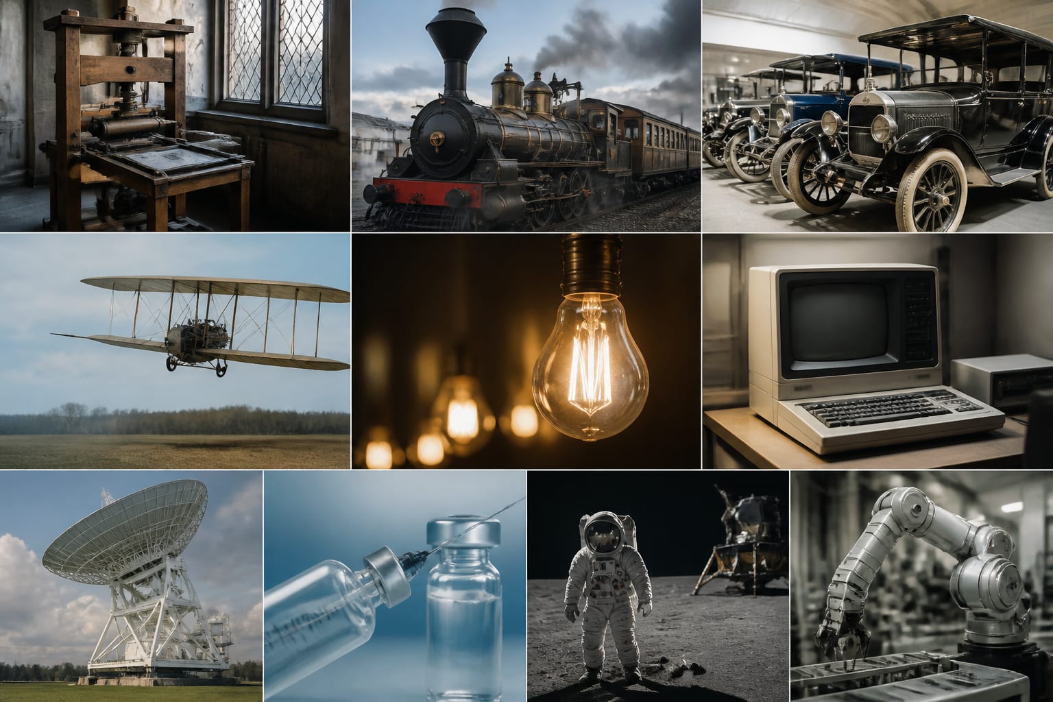 Top 10 invenții care au schimbat lumea și au marcat istoria omenirii