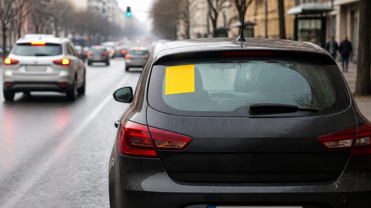 Unde se pun semnele de începător la auto reguli rutiere actualizate în 2026
