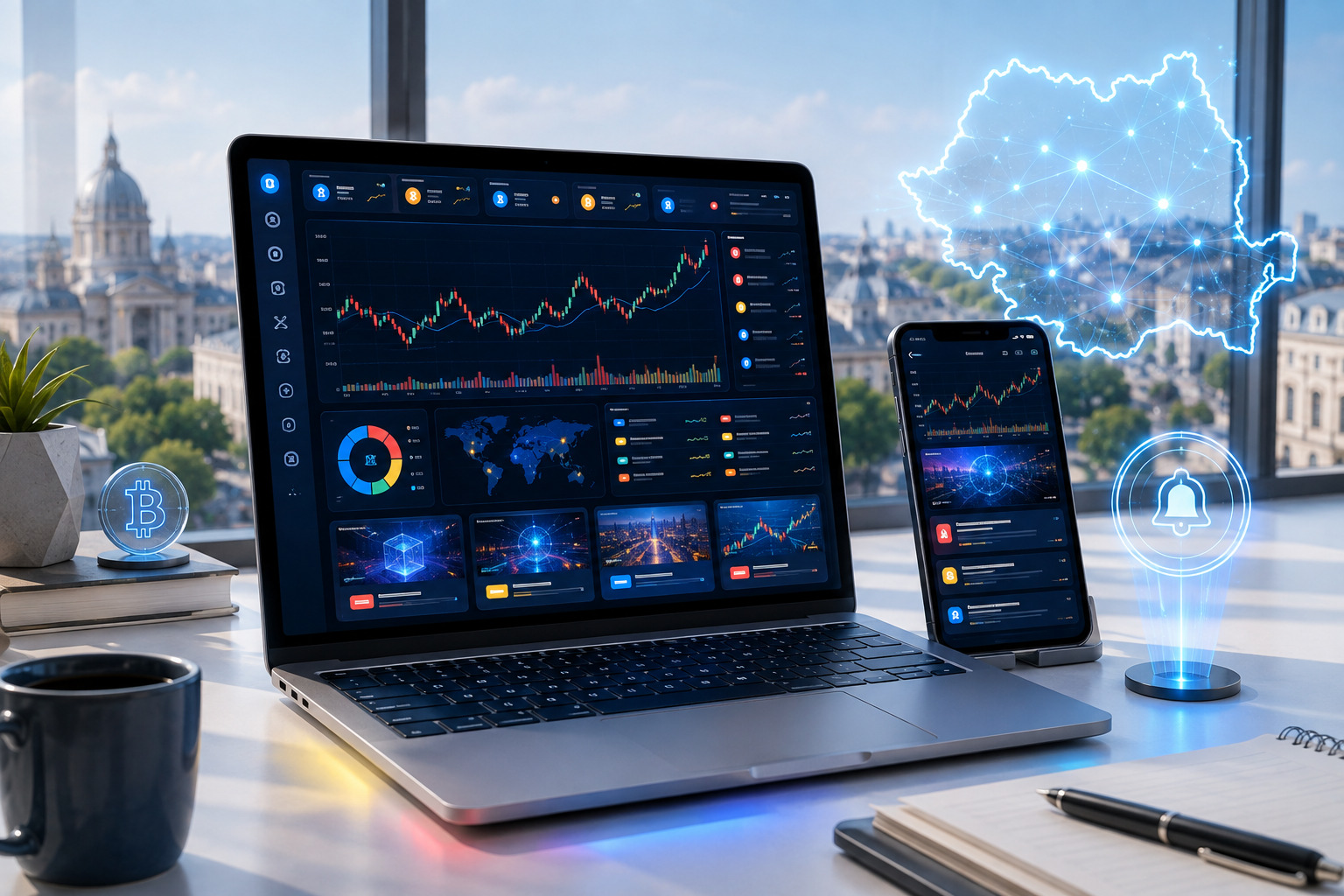 Cum accesezi știri crypto în timp real și ce îți oferă presa de profil din România