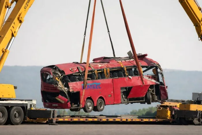 accident autocar Ungaria, 12 oameni au murit într-un autocar polonez răsturnat în Ungaria