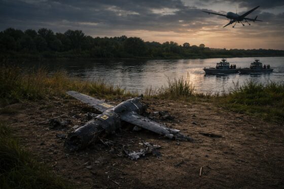 O dronă a căzut nedetectată la Luncavița. Rusia testează apărarea NATO pe flancul estic prin acțiuni