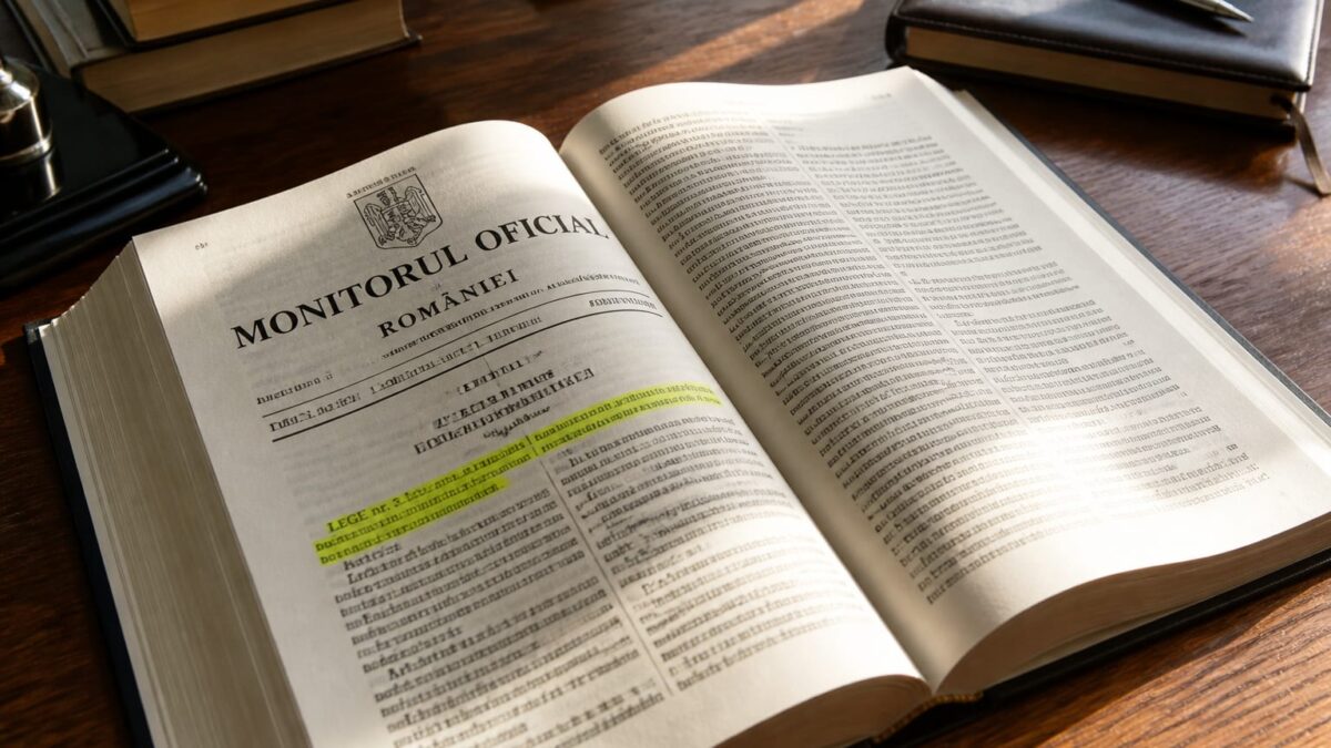 Legea 165/2026 a fost publicată în Monitorul Oficial