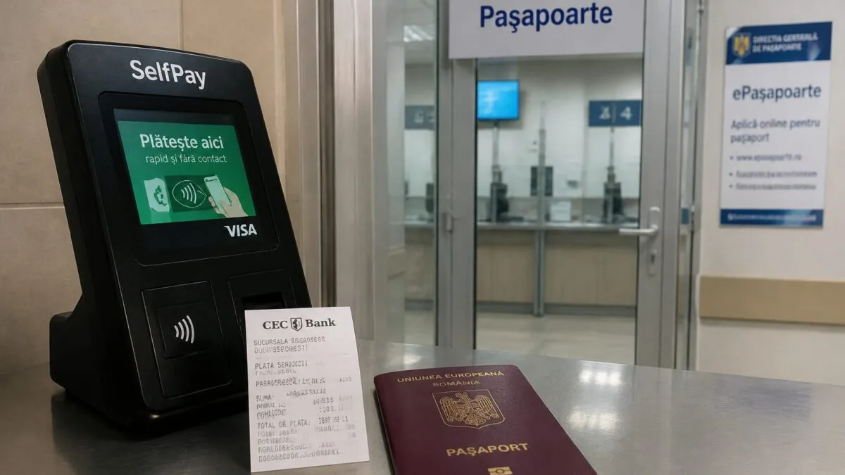 pașaport românesc, Pașaportul românesc costă 265 de lei în 2026