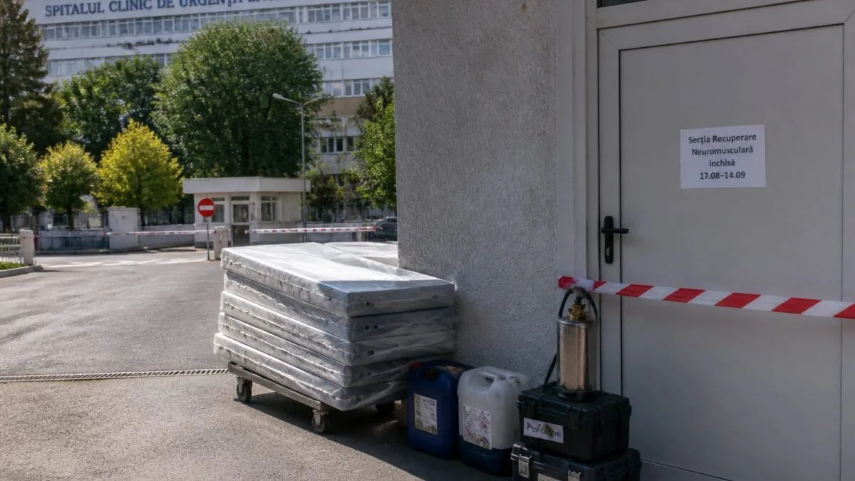 ploșnițe spital Bagdasar-Arseni, Secția de Recuperare Neuromusculară a Spitalului Bagdasar-Arseni se închide o lună