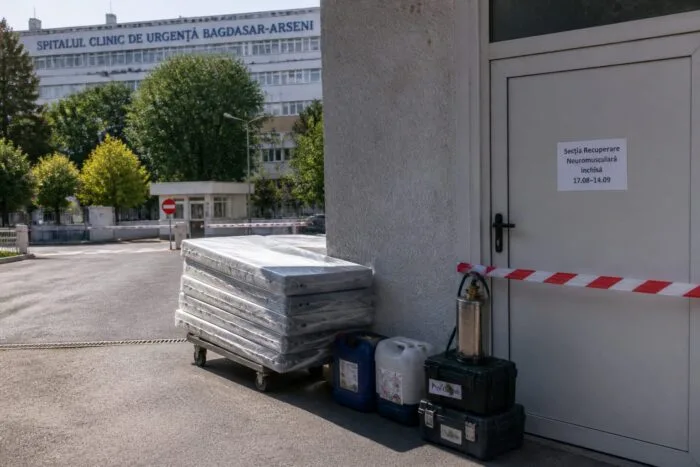 ploșnițe spital Bagdasar-Arseni, Secția de Recuperare Neuromusculară a Spitalului Bagdasar-Arseni se închide o lună