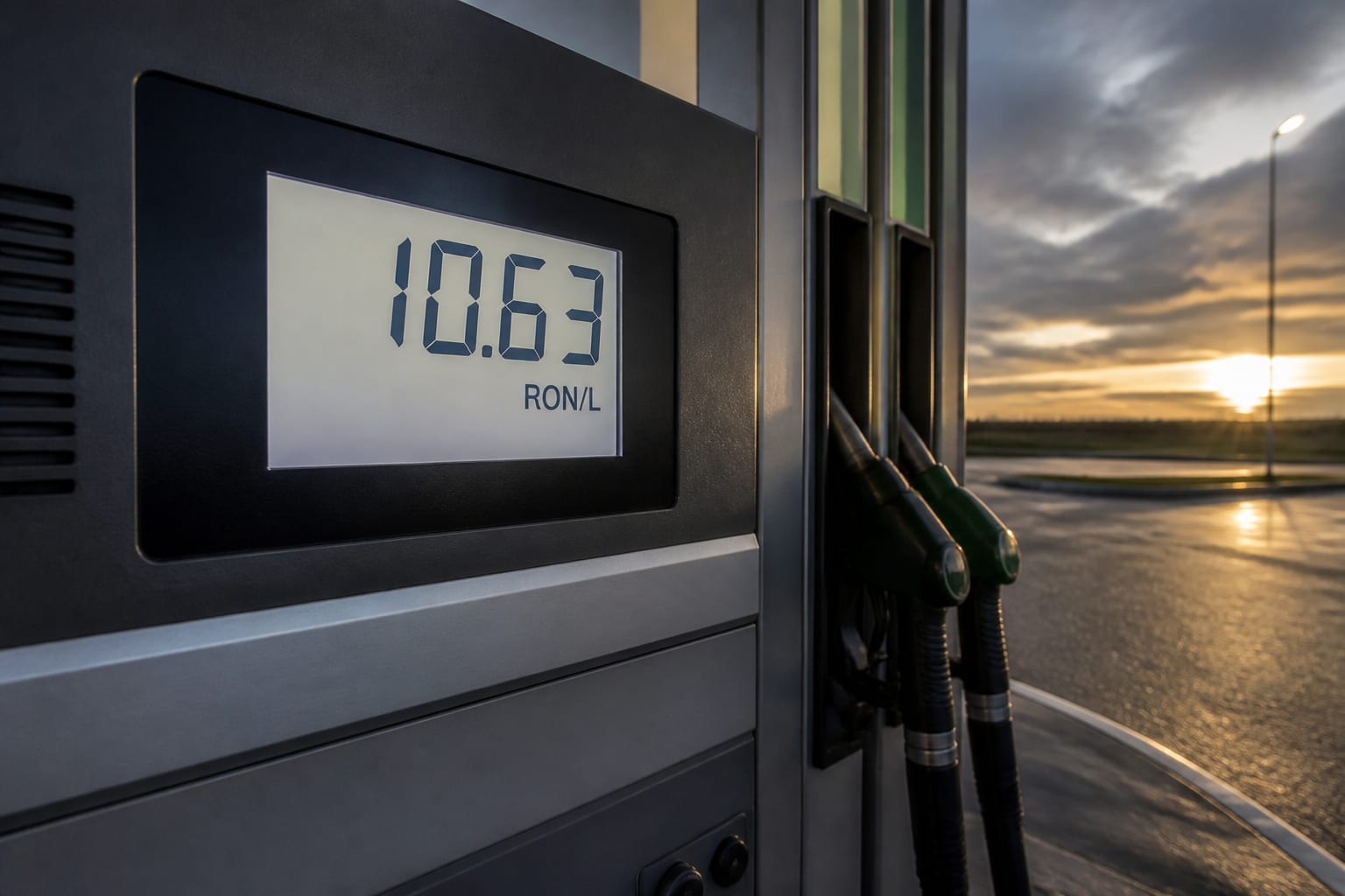 Prețul motorinei standard pe A2 a ajuns la 10,63 lei litrul