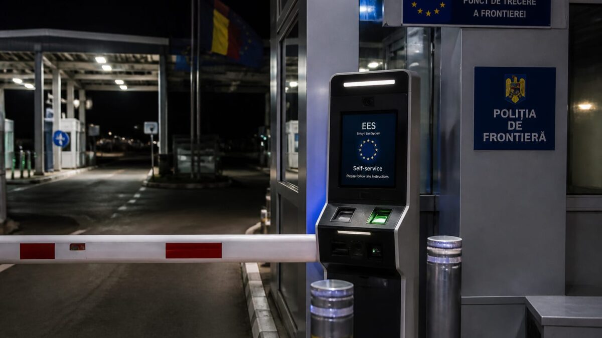 Sistemul EES funcționează deja în UE din 10 aprilie 2026