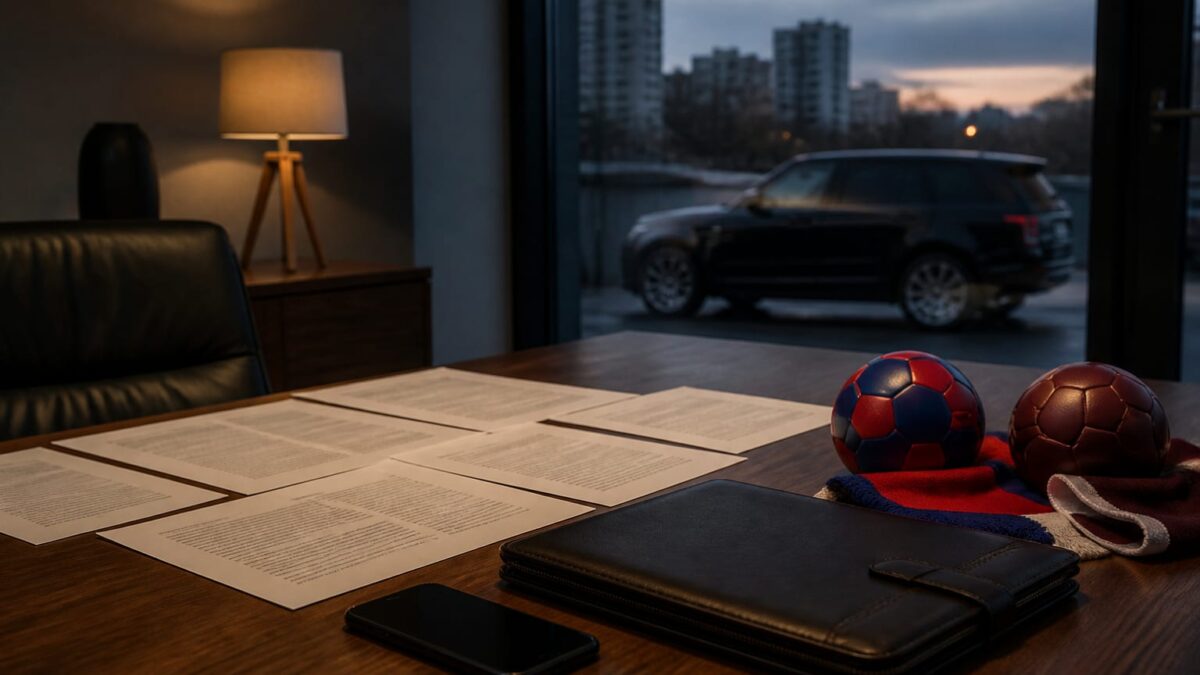 Contracte și însemnele FCSB