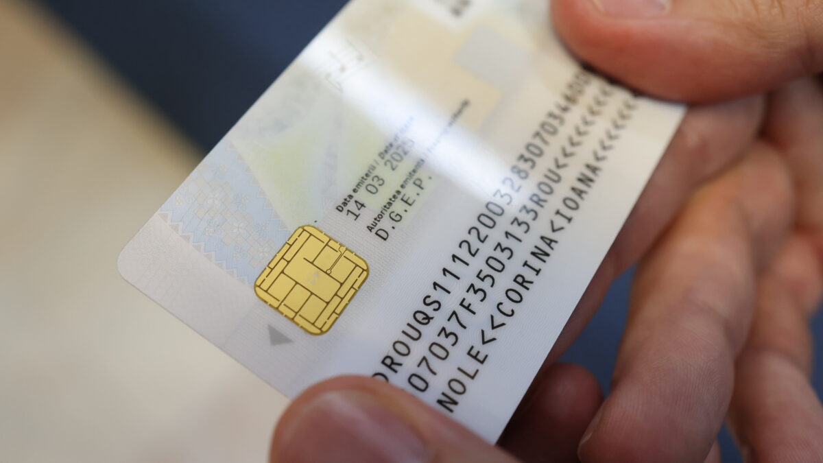 Cipul cărții electronice de identitate