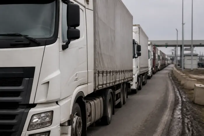 Camioanele unor firme românești stau la coadă peste cinci zile la granița dintre Turcia și Bulgaria