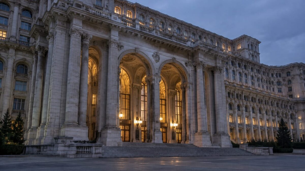 Palatul Parlamentului din București unde ar putea fi învestit noul Guvern