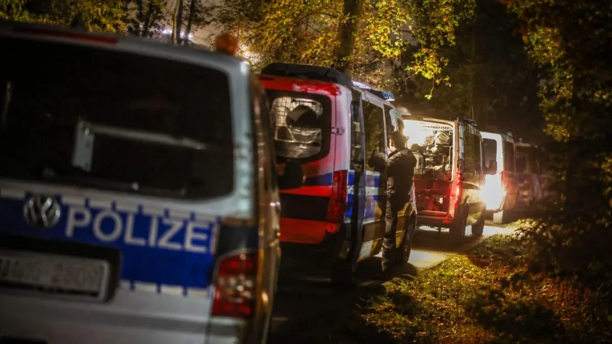 Autospeciale ale poliției germane
